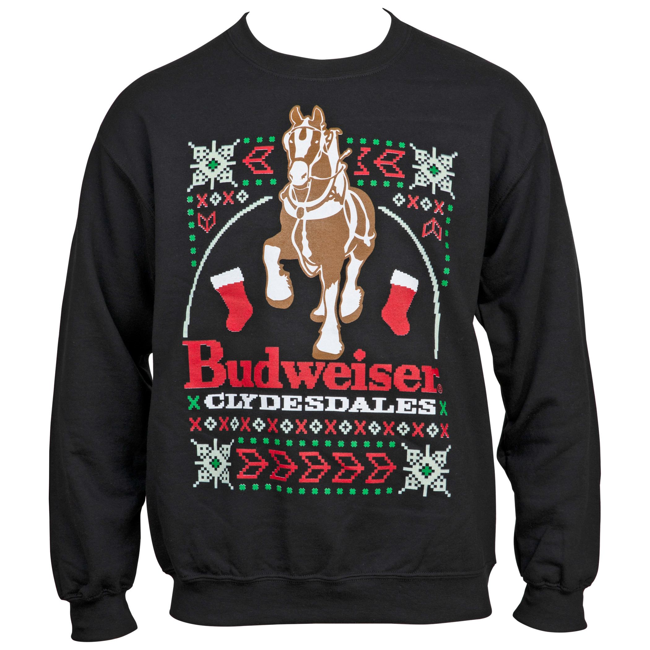 Budweiser Clydesdales Ugly Sweater Sweatshirt